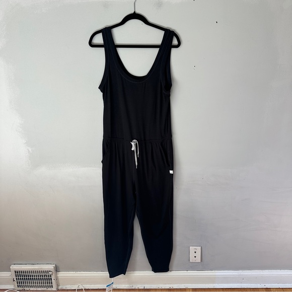 Vuori Lux Harem Jumpsuit Black Small - Picture 2 of 8